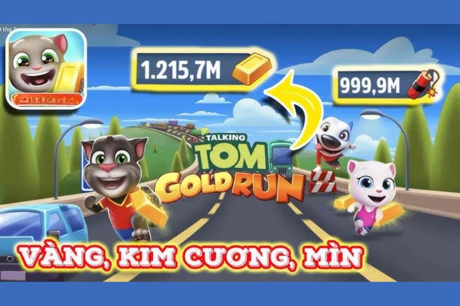 Hack Talking Tom Gold Run 1