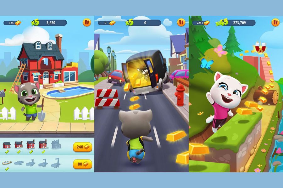 Hack Talking Tom Gold Run 2