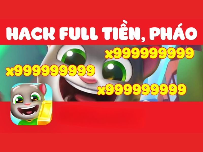 Hack Talking Tom Gold Run vô hạn tiền