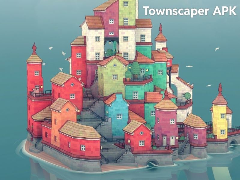 Cùng Tìm Hiểu Trò Chơi Sáng Tạo Townscaper APK